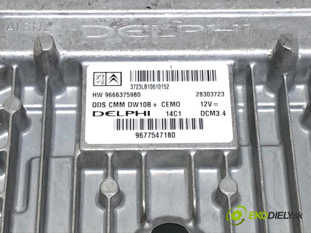 PEUGEOT 508 SW I Kombi 2011 103 kW 2.0 HDi 1997 riadiaca jednotka Motor 9677547180 (Riadiaca jednotka)