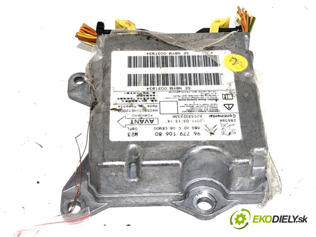 PEUGEOT 508 SW I Kombi 2011 103 kW 2.0 HDi 1997 senzor airbag 9677910680 (Snímač)