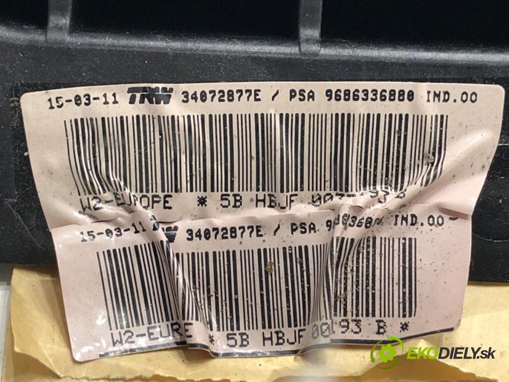 PEUGEOT 508 SW I Kombi 2011 103 kW 2.0 HDi 1997 AirBag spolujazdca 9686336880 (Airbag)