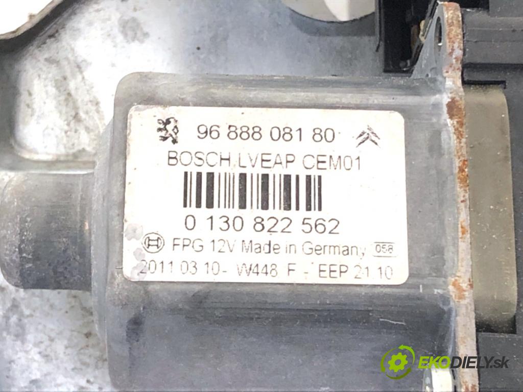 PEUGEOT 508 SW I Kombi 2011 103 kW 2.0 HDi 1997 mechanismus okna pravý přední část 9688808180