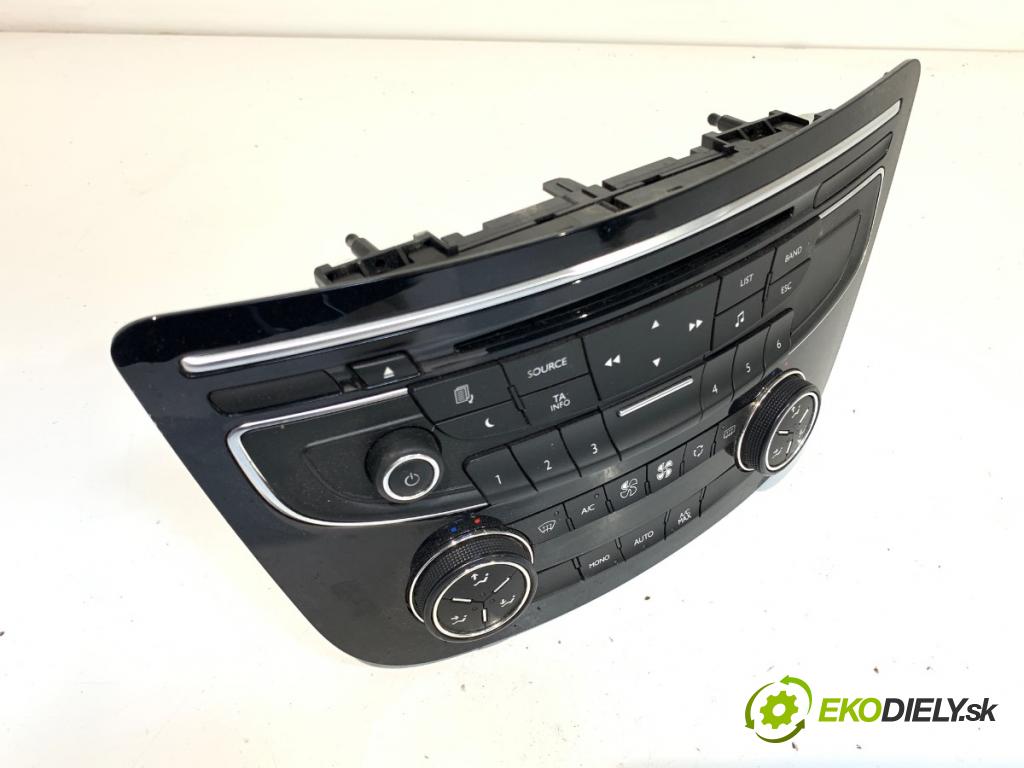 PEUGEOT 508 SW I Kombi 2011 103 kW 2.0 HDi 1997 Panel ovládania kúrenia  (Prepínacie páčky pod volantom)