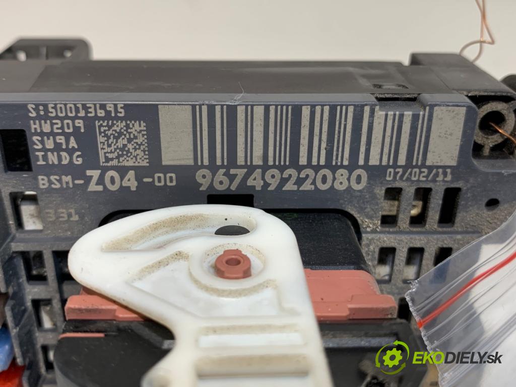PEUGEOT 508 SW I Kombi 2011 103 kW 2.0 HDi 1997 Modul BSM 9674922080 (Riadiaca jednotka ostatné)