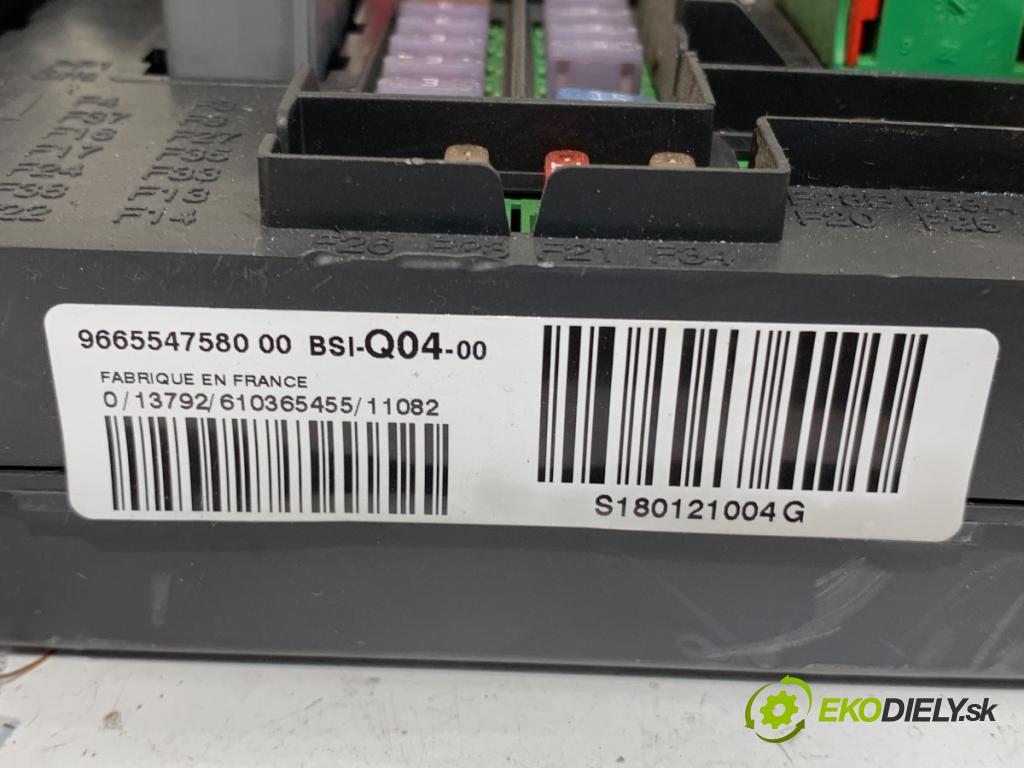 PEUGEOT 508 SW I Kombi 2011 103 kW 2.0 HDi 1997 modul BSI 9665547580 (Pojistková skříňka)