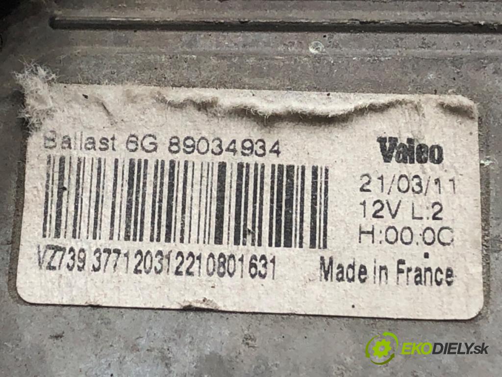 PEUGEOT 508 SW I Kombi 2011 103 kW 2.0 HDi 1997 Menič XENON 89034934 (Riadiaca jednotka xenónu)