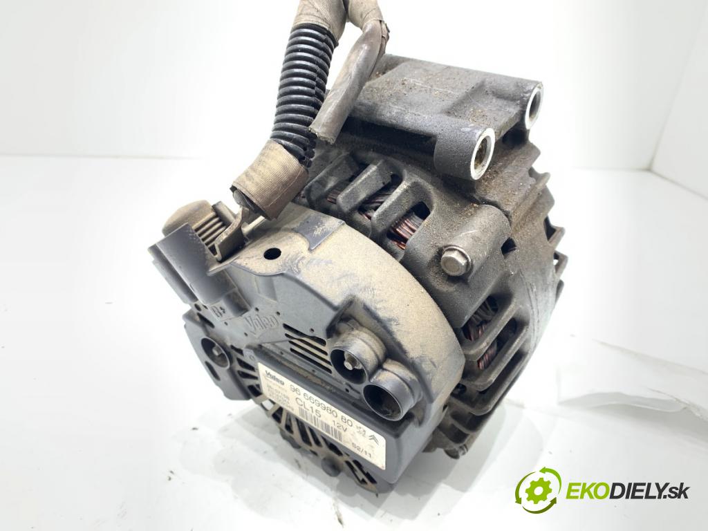 PEUGEOT 508 I sedan 2011 115 kW 1.6 THP 1598 Alternátor 9666998080 (Alternátor)