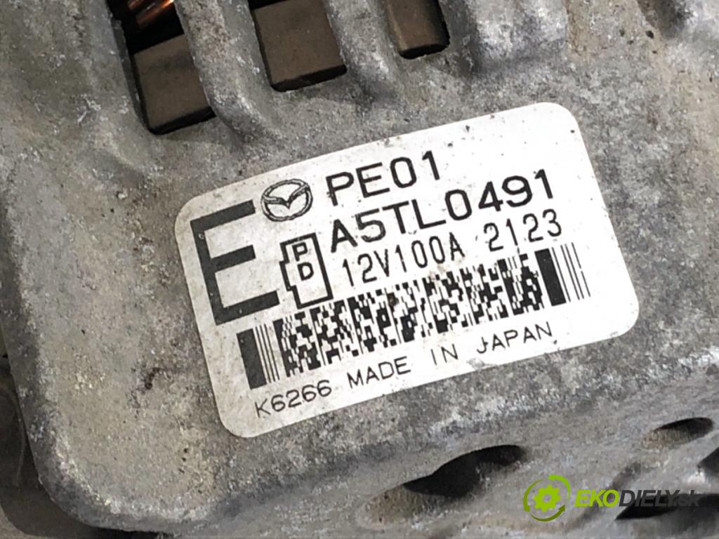 MAZDA CX-5 SUV 2012 118 kW 2.0 AWD (KEEAW) 1998 Alternátor A5TL0491 (Alternátor)