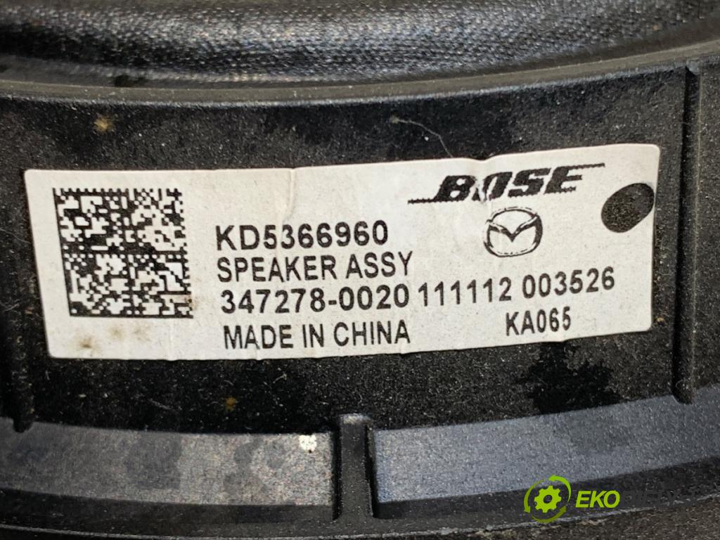 MAZDA CX-5 SUV 2012 118 kW 2.0 AWD (KEEAW) 1998 reproduktor dveře zadní část pravý KD5366960