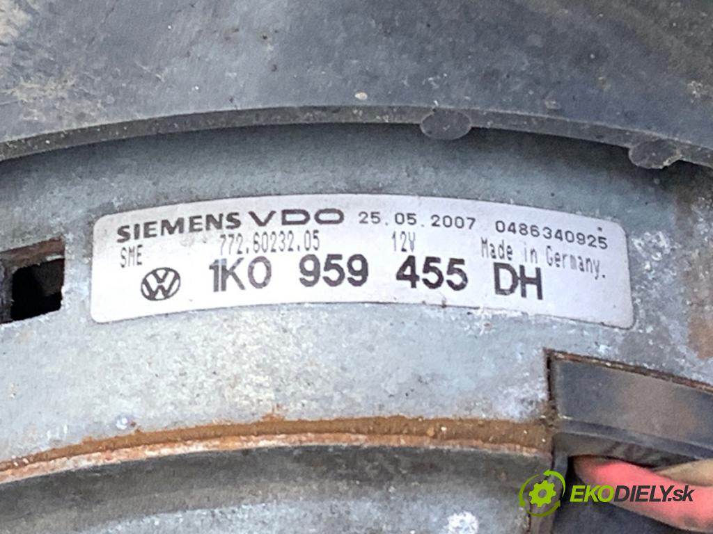 VW PASSAT B6 Kombi 2006 103 kW 2.0 TDI 1968 ventilátor klimatizace 1K0959455DH (Ventilátor chladiče klimatizace)