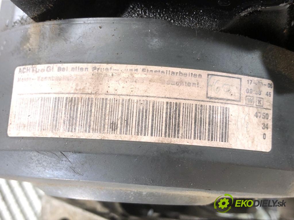 VW PASSAT B6 Kombi 2006 103 kW 2.0 TDI 1968 motor BMP (Motor)