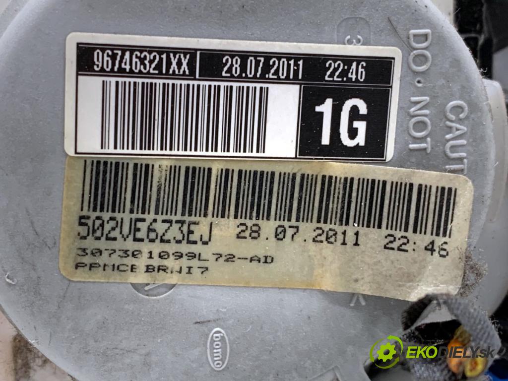CITROEN BERLINGO II nadwozie wielkoprzestrzenne (MPV) 2011 66 kW 1.6 HDi 90 1560 držák bezpečnost levý přední část 96746321XX
