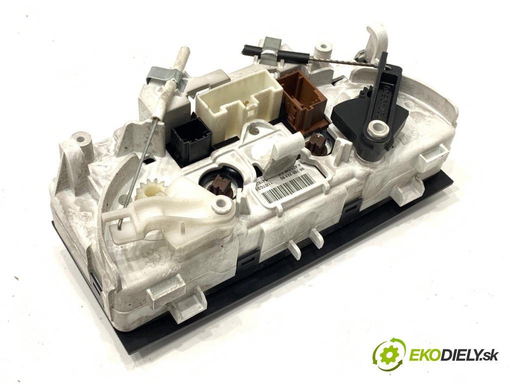 CITROEN BERLINGO II nadwozie wielkoprzestrzenne (MPV) 2011 66 kW 1.6 HDi 90 1560 Panel ovládania kúrenia 9676532480 (Prepínacie páčky pod volantom)