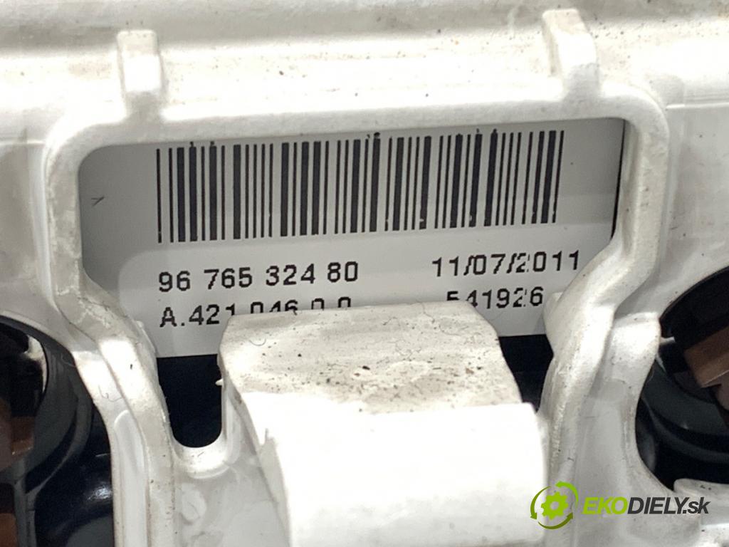 CITROEN BERLINGO II nadwozie wielkoprzestrzenne (MPV) 2011 66 kW 1.6 HDi 90 1560 Panel ovládania kúrenia 9676532480 (Prepínacie páčky pod volantom)