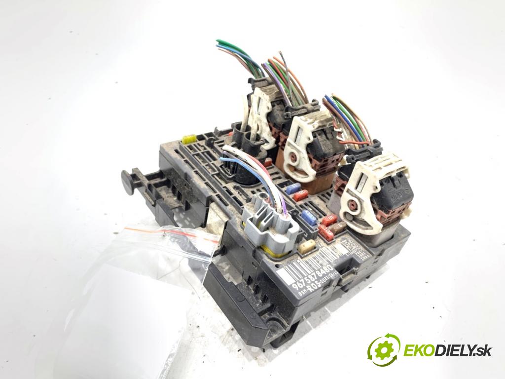 CITROEN BERLINGO II nadwozie wielkoprzestrzenne (MPV) 2011 66 kW 1.6 HDi 90 1560 Modul BSM 9675878480 (Riadiaca jednotka ostatné)