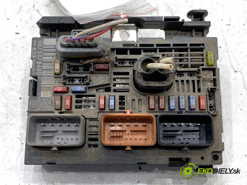 CITROEN BERLINGO II nadwozie wielkoprzestrzenne (MPV) 2011 66 kW 1.6 HDi 90 1560 Modul BSM 9675878480 (Riadiaca jednotka ostatné)