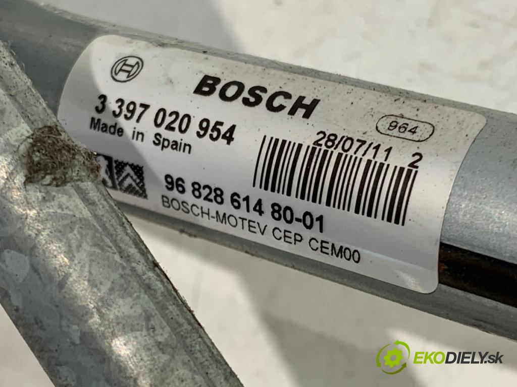 CITROEN BERLINGO II nadwozie wielkoprzestrzenne (MPV) 2011 66 kW 1.6 HDi 90 1560 Mechanizmus stieračov predný 9682861480 (Motorček stieračov predný)