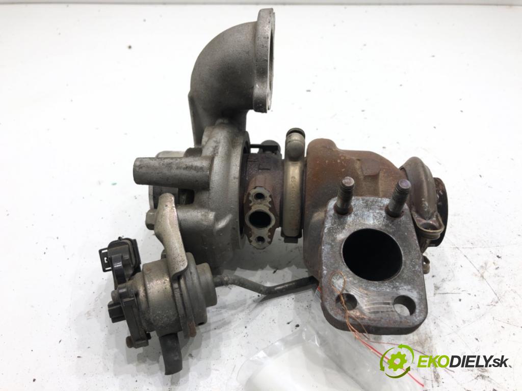 FORD FIESTA MK7 liftback 2012 51 kW 1.4 TDCi 1399 turbo 9673283680 (Kompletní turbodmychadlo)