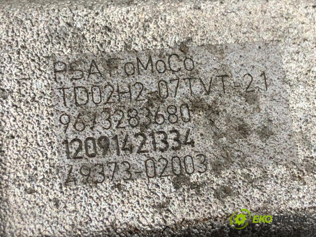 FORD FIESTA MK7 liftback 2012 51 kW 1.4 TDCi 1399 turbo 9673283680 (Kompletní turbodmychadlo)