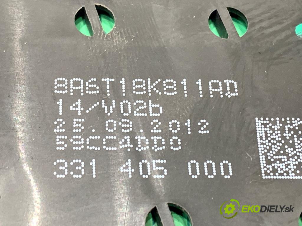 FORD FIESTA MK7 liftback 2012 51 kW 1.4 TDCi 1399 Panel ovládania radia 8A6T18K811AD (Prepínacie páčky pod volantom)