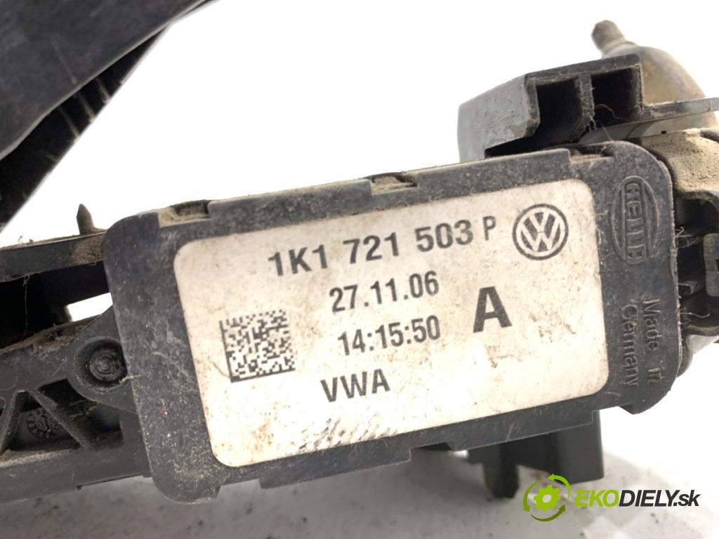 VW CADDY III Nadwozie pełne/minivan 2005 51 kW 2.0 SDI 1968 Potenciometer plynu 1K1721503P (Potenciometer plynového pedálu)