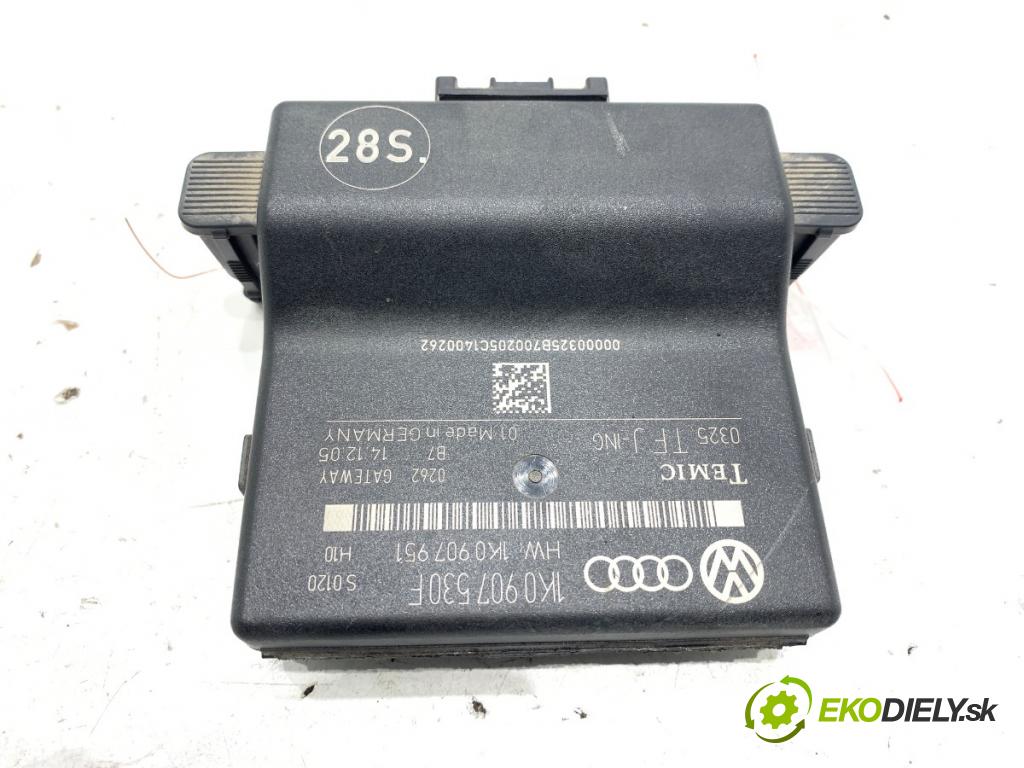 VW CADDY III Nadwozie pełne/minivan 2005 51 kW 2.0 SDI 1968 modul GATEWAY 1K0907530F