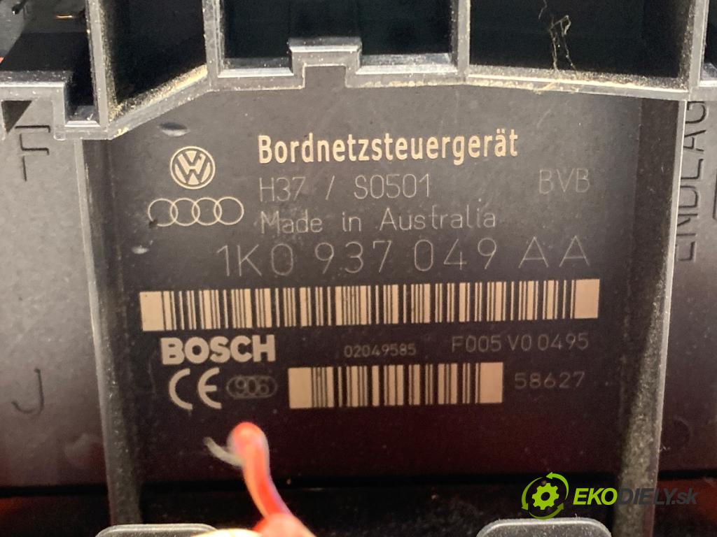 VW CADDY III Nadwozie pełne/minivan 2005 51 kW 2.0 SDI 1968 Modul BORDNETZ 1K0937049AA (Riadiaca jednotka ostatné)