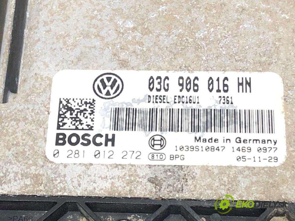 VW CADDY III Nadwozie pełne/minivan 2005 51 kW 2.0 SDI 1968 riadiaca jednotka Motor 03G906016HN (Riadiaca jednotka)