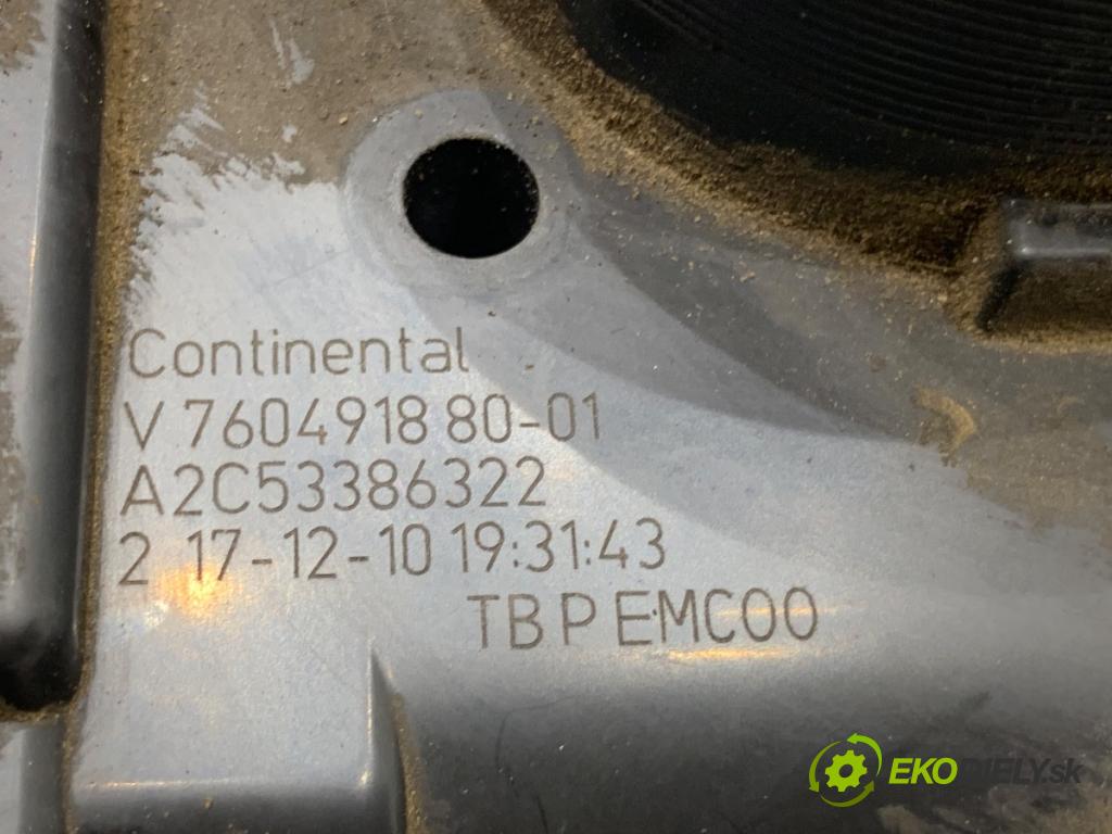 PEUGEOT 508 I sedan 2011 115 kW 1.6 THP 1598 Škrtiaca klapka V760491880 (Škrtiaca klapka)