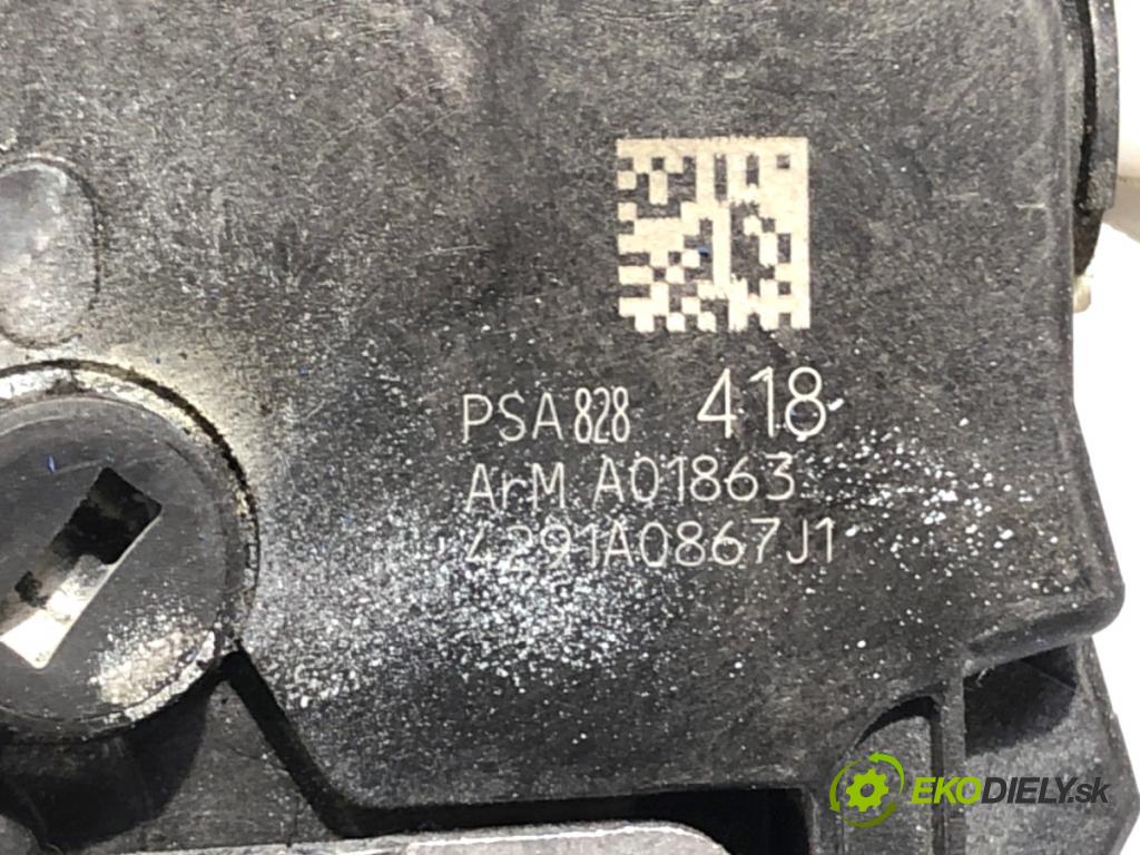 CITROEN BERLINGO II nadwozie wielkoprzestrzenne (MPV) 2011 66 kW 1.6 HDi 90 1560 zámok dveře zadní část levý 828418