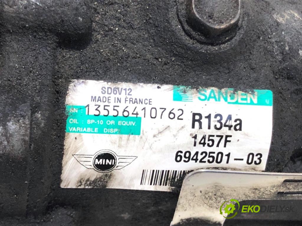 MINI R56 liftback 2008 80 kW Cooper D 1560 Kompresor klimatizácie 6942501 (Kompresor klimatizácie)