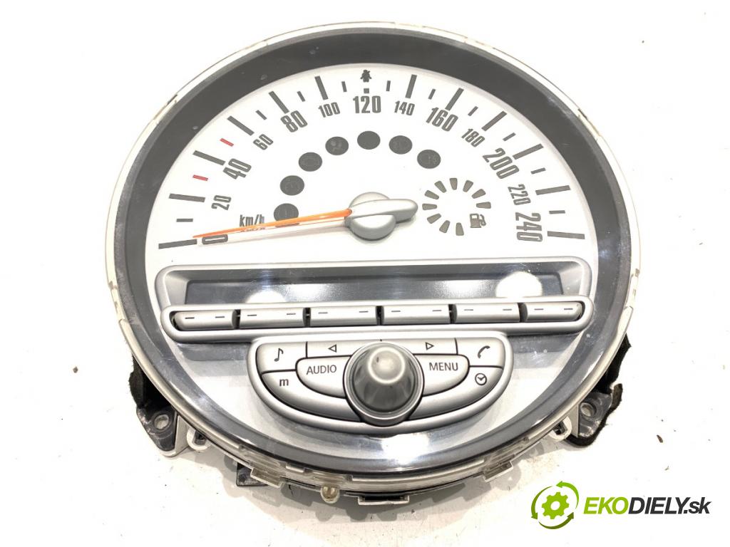 MINI R56 liftback 2008 80 kW Cooper D 1560 Prístrojovka  (Prístrojová doska)