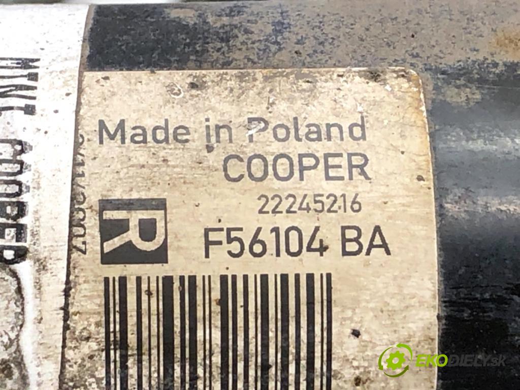 MINI R56 liftback 2008 80 kW Cooper D 1560 tlumič pravý přední část ZE
