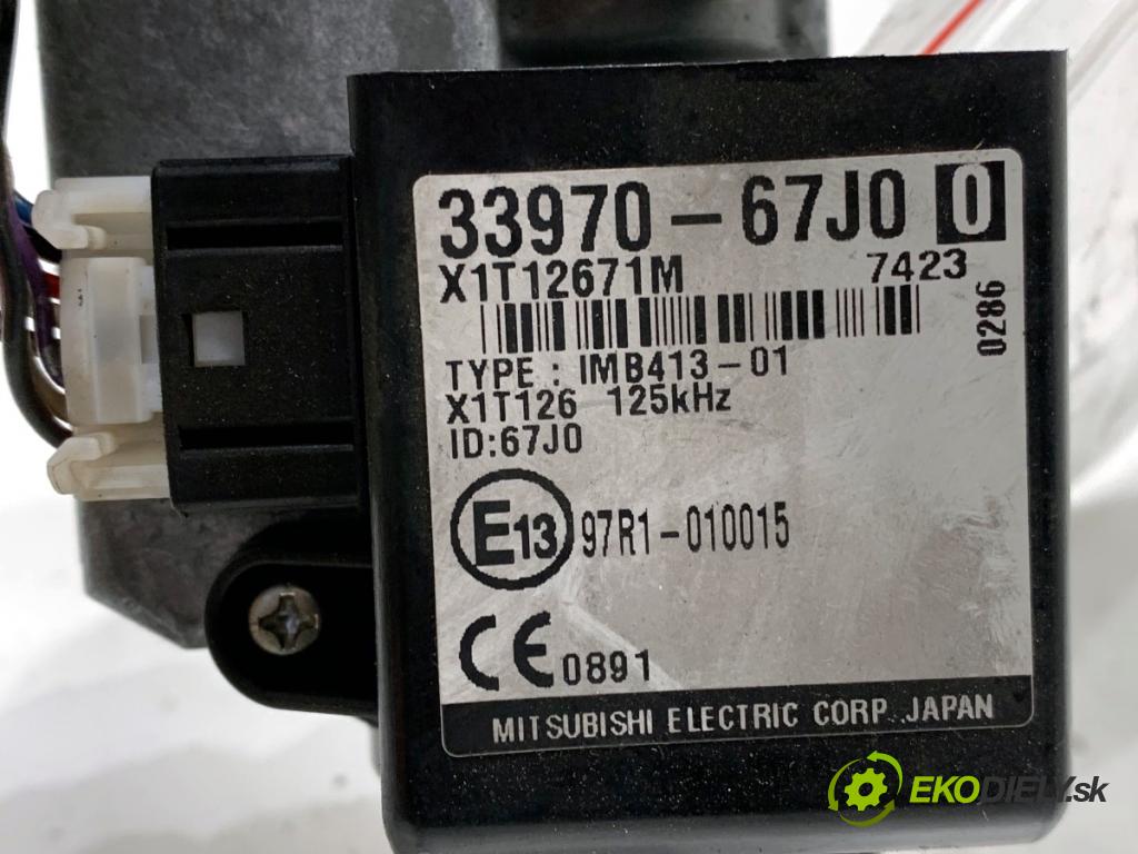 SUZUKI GRAND VITARA II samochód terenowy zamknięty 2007 95 kW 1.9 DDiS (JB419WD, JB419XD) 1870 spínačka 33970-67J0 (Spínací skříňka)