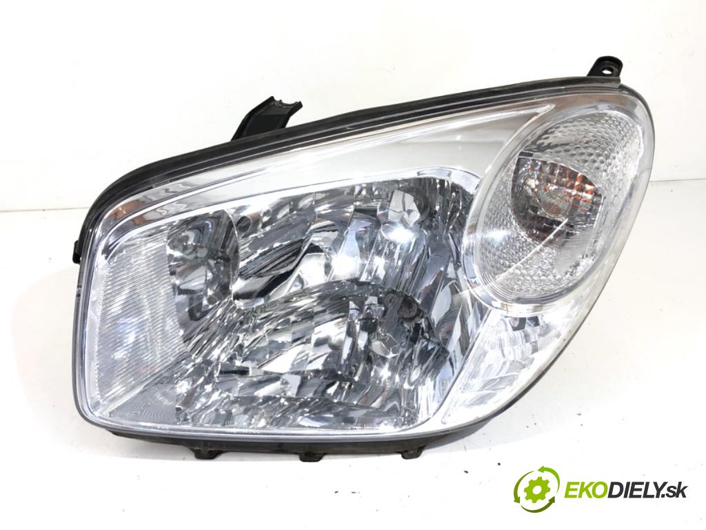 TOYOTA RAV 4 II SUV 2005 85 kW 2.0 D 4WD (CLA20_, CLA21_) 1995 světlomet levý přední část 
