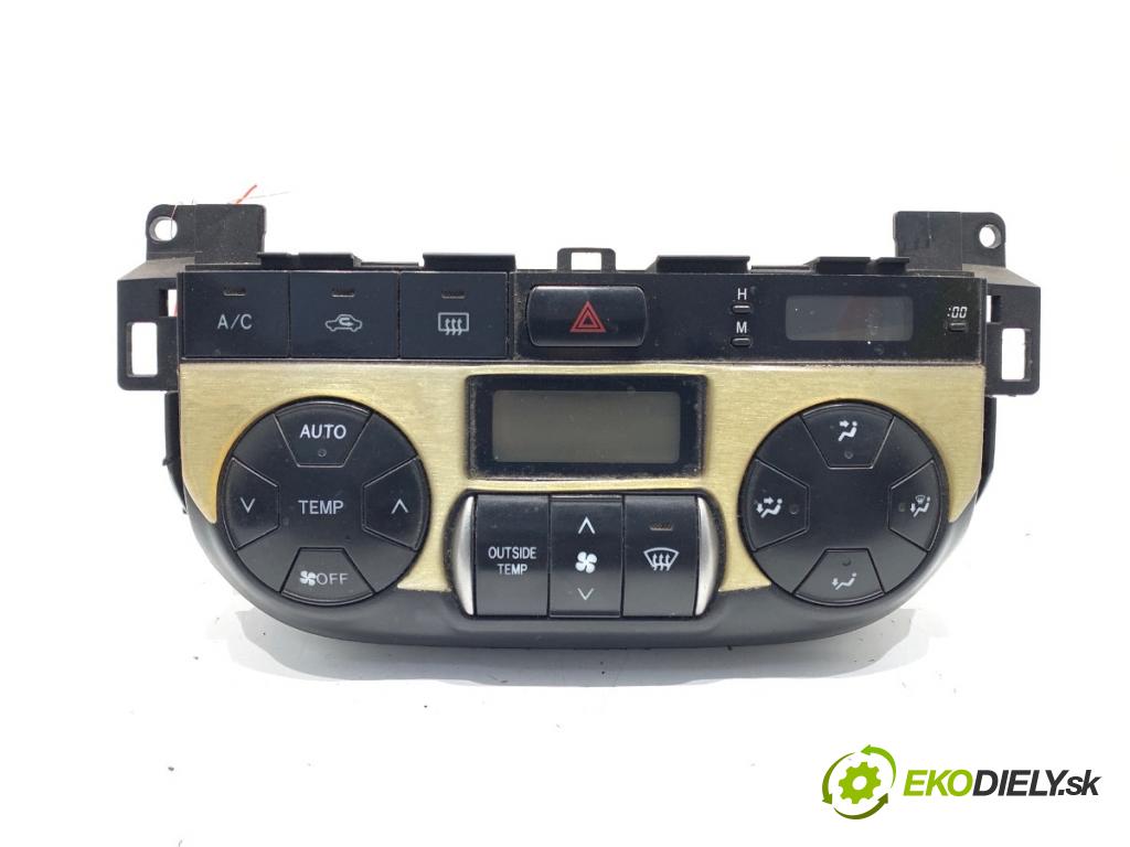 TOYOTA RAV 4 II SUV 2005 85 kW 2.0 D 4WD (CLA20_, CLA21_) 1995 Panel ovládania kúrenia 88650-42170 (Prepínacie páčky pod volantom)
