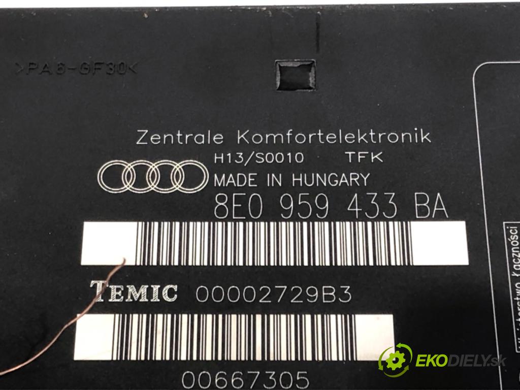 AUDI A4 B6 sedan 2002 96 kW 1.9 TDI 1896 Modul komfortu 8E0959433BA (Modul komfortu)
