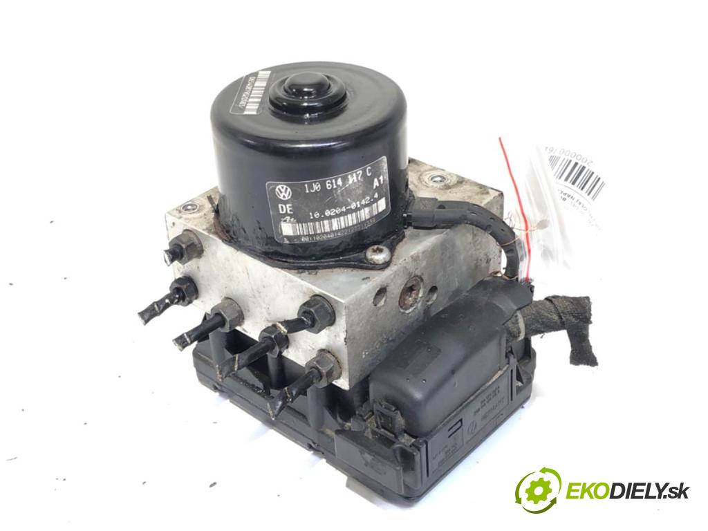 VW BORA I sedan 1998 66 kW 1.9 TDI 1896 Pumpa ABS 1J0614117C (Pumpa ABS)