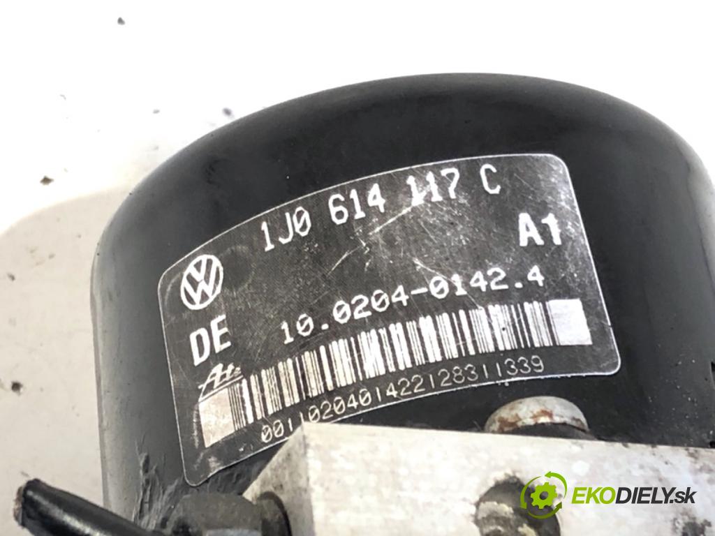 VW BORA I sedan 1998 66 kW 1.9 TDI 1896 Pumpa ABS 1J0614117C (Pumpa ABS)