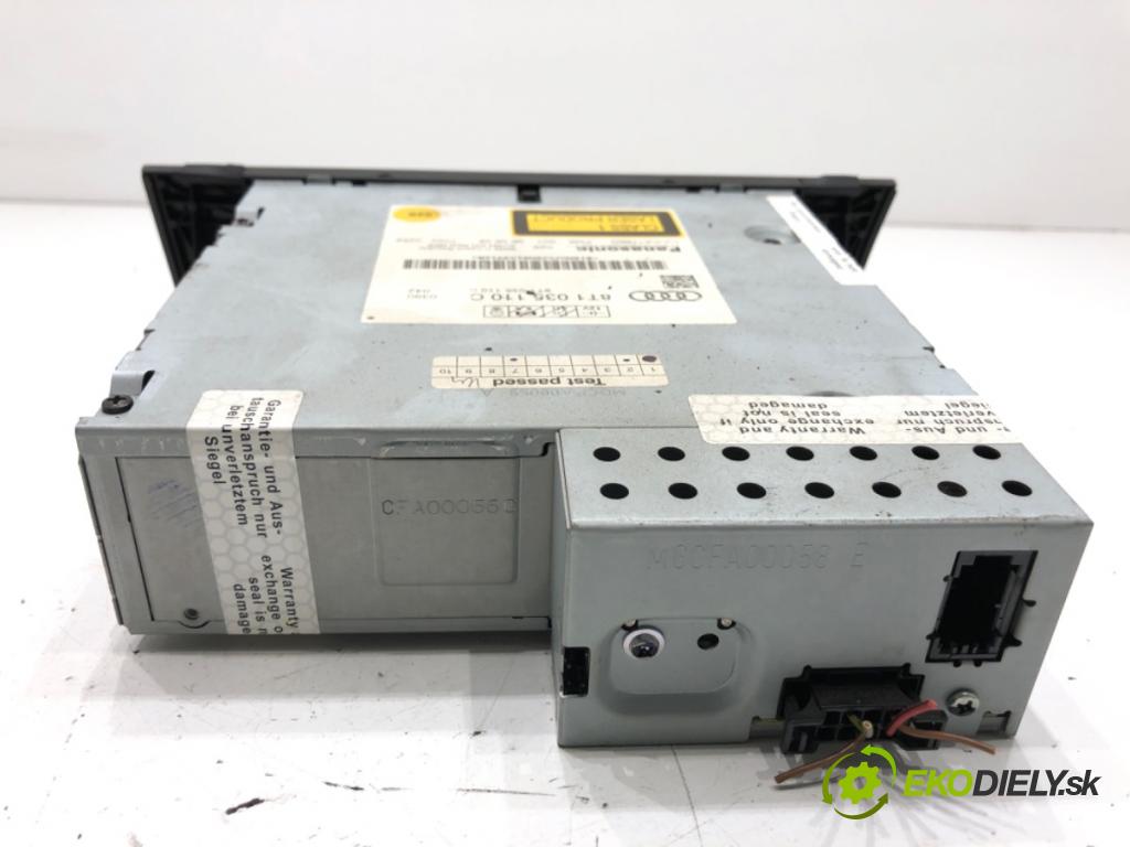 AUDI A4 B8 Kombi 2008 105 kW 2.0 TDI 1968 měnič CD 8T1035110C (CD měnič)