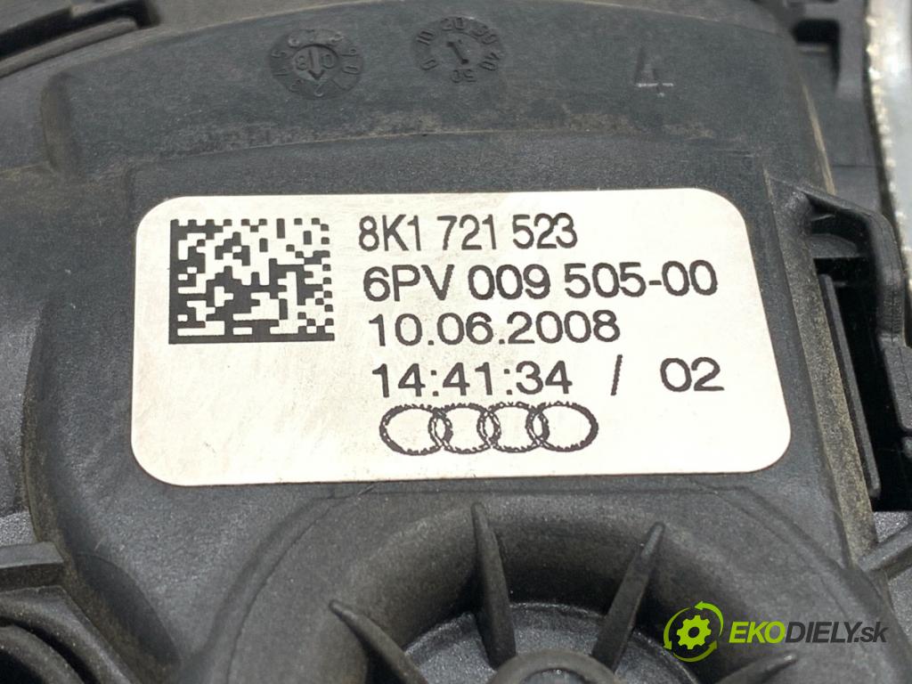 AUDI A4 B8 Kombi 2008 105 kW 2.0 TDI 1968 PEDÁL: manuálne 8K1721117 (Potenciometer plynového pedálu)