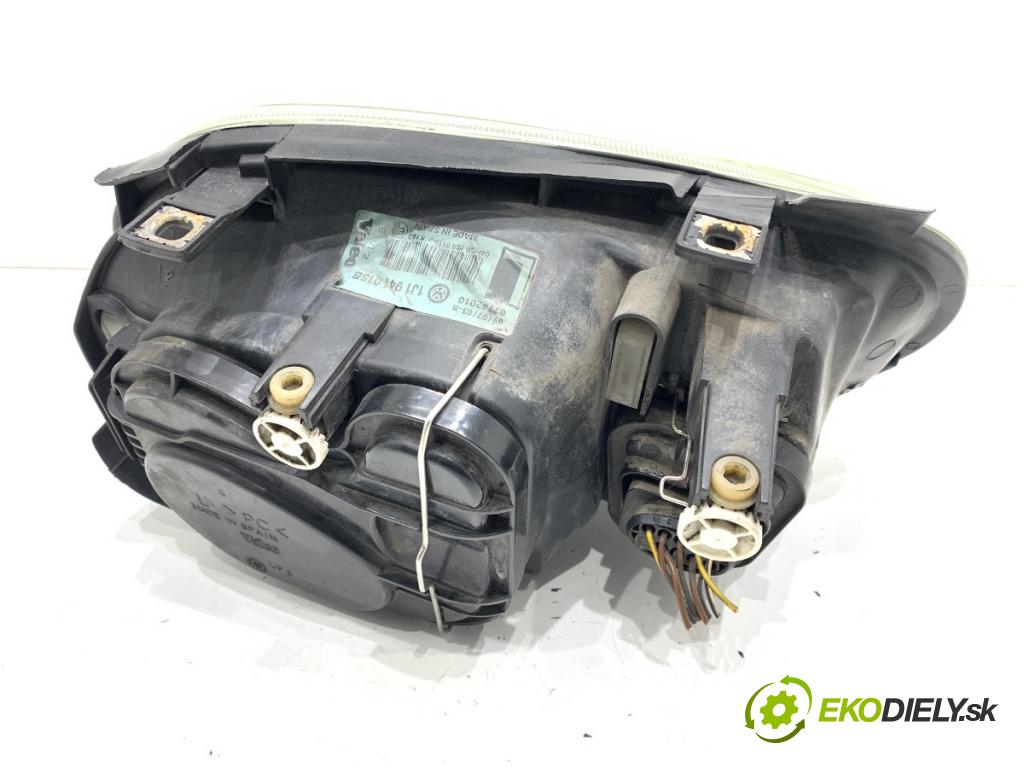 VW GOLF IV liftback 2003 55 kW 1.4 16V 1390 Svetlomet ľavy predný 1J1941015B