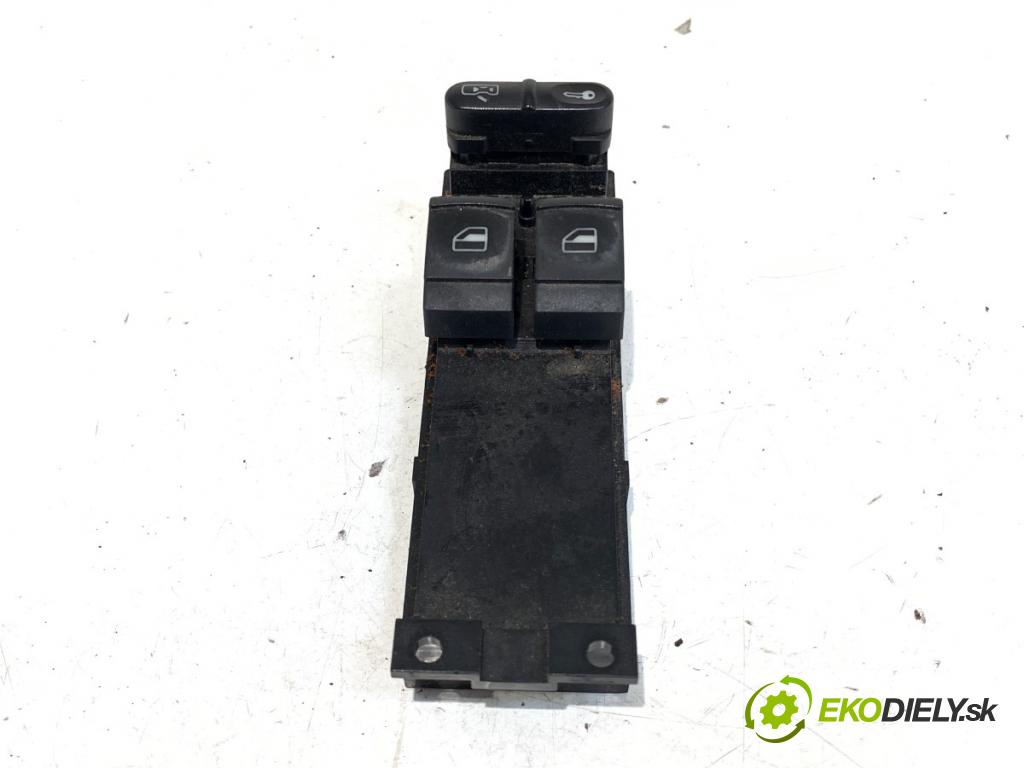 VW GOLF IV liftback 2003 55 kW 1.4 16V 1390 Prepínač okien 1J3959857B (Prepínacie páčky pod volantom)