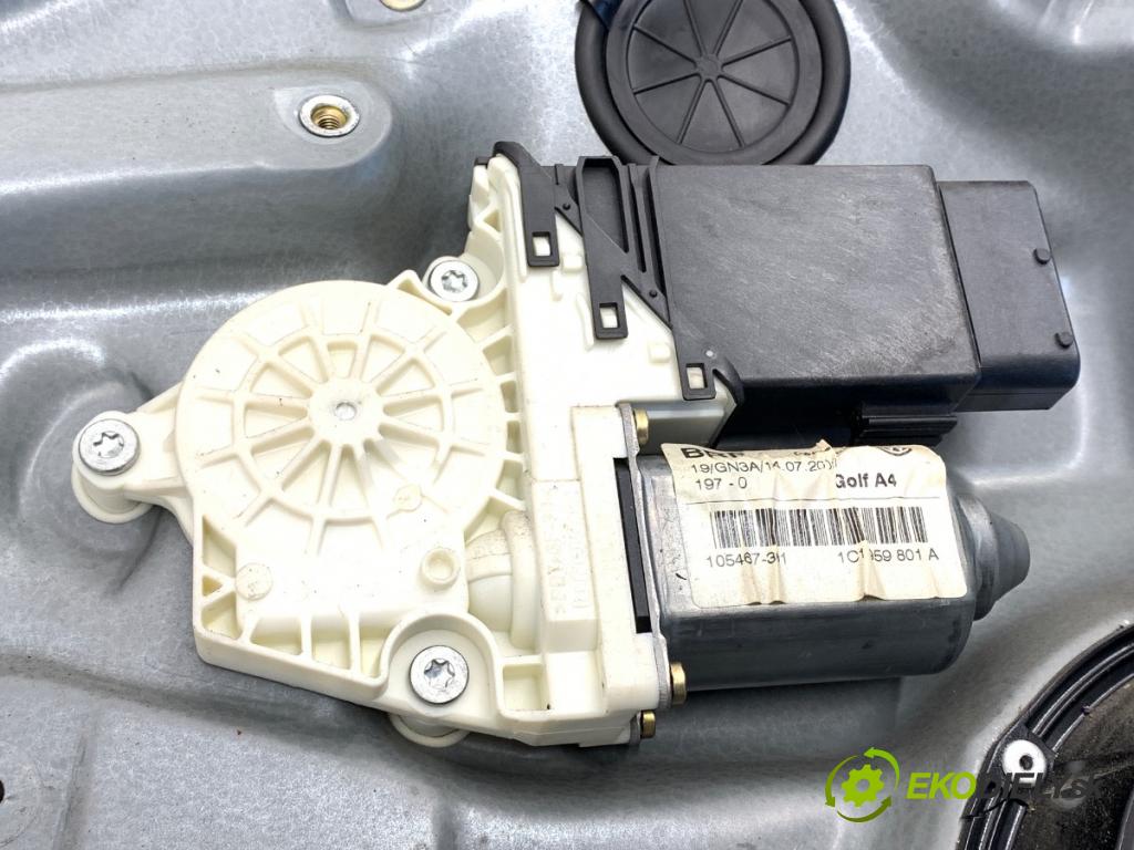VW GOLF IV liftback 2003 55 kW 1.4 16V 1390 mechanismus okna levý přední část 1J3837729BB