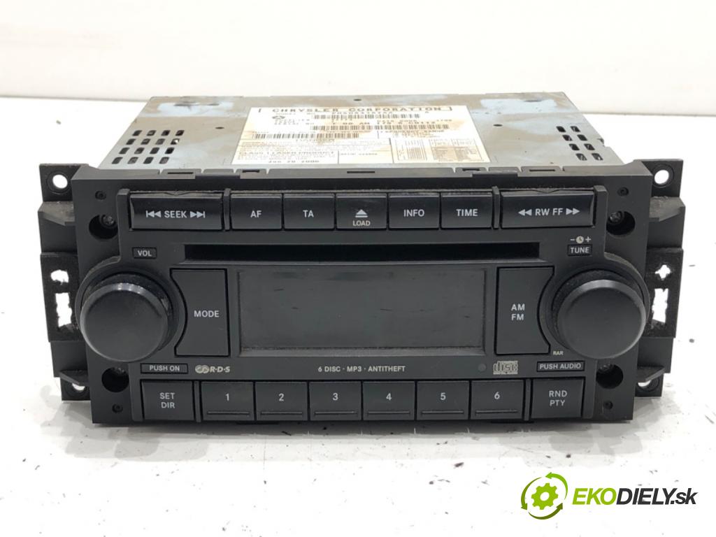 DODGE CALIBER liftback 2006 103 kW 2.0 CRD 1968 RADIO P05064362AA (Audio zariadenie)