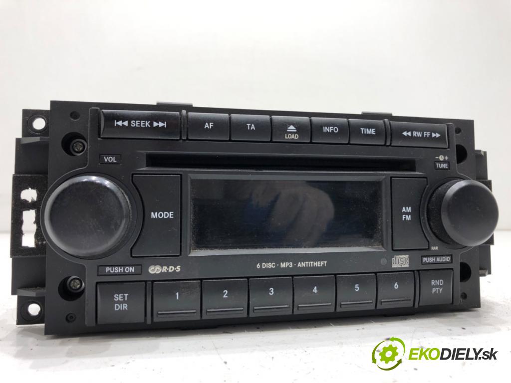DODGE CALIBER liftback 2006 103 kW 2.0 CRD 1968 RADIO P05064362AA (Audio zariadenie)