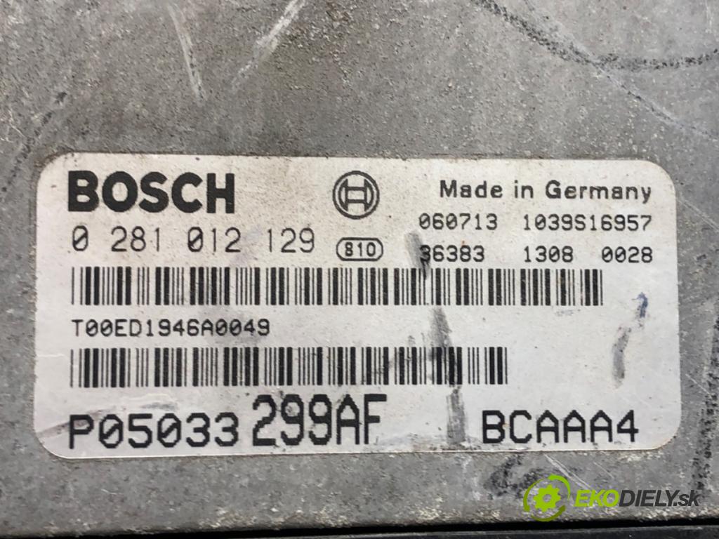 DODGE CALIBER liftback 2006 103 kW 2.0 CRD 1968 riadiaca jednotka Motor P05033299AF (Riadiaca jednotka)