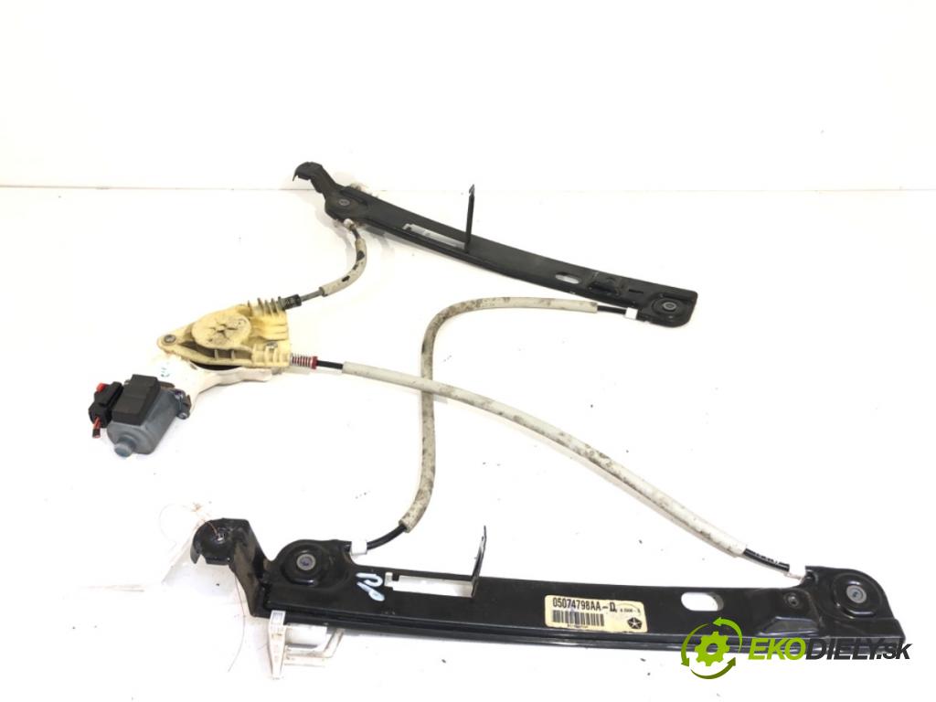 DODGE CALIBER liftback 2006 103 kW 2.0 CRD 1968 mechanismus okna pravý přední část 05074798AA