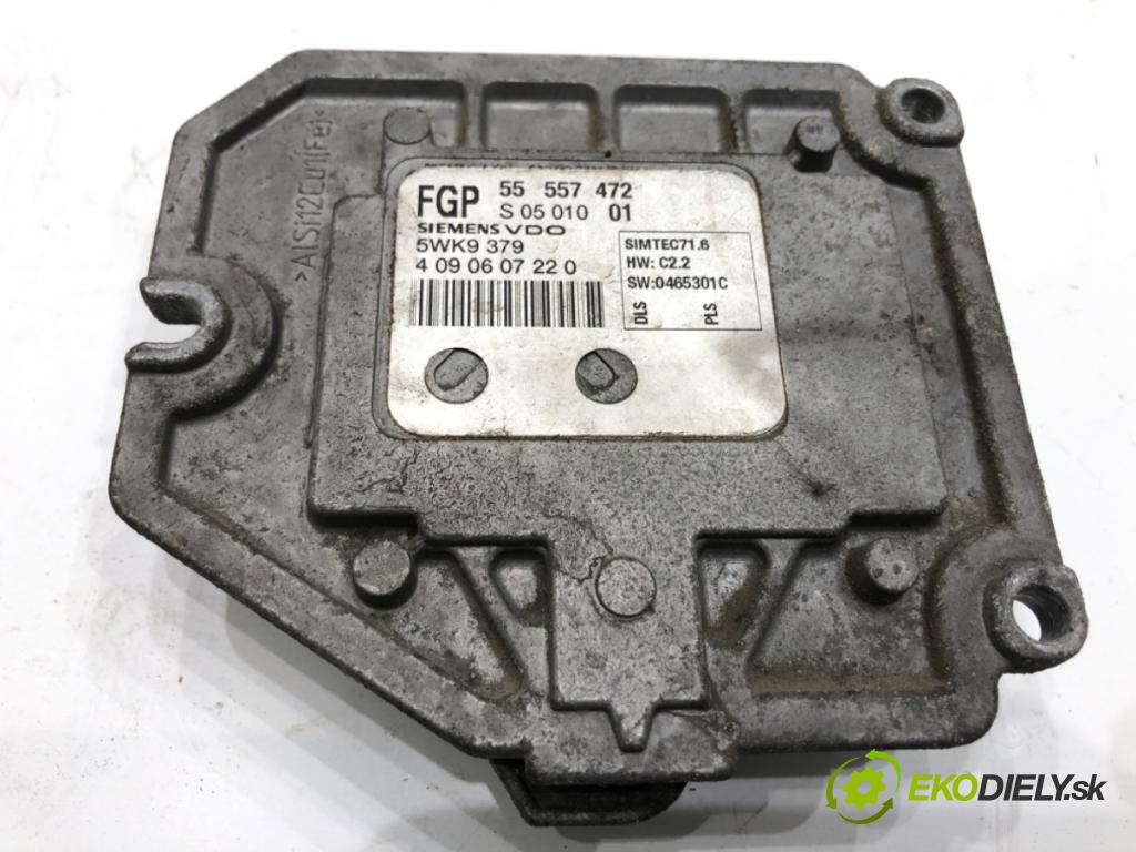 OPEL ASTRA H liftback 2004 92 kW 1.8 (L48) 1796 riadiaca jednotka Motor 55557472 (Riadiaca jednotka)