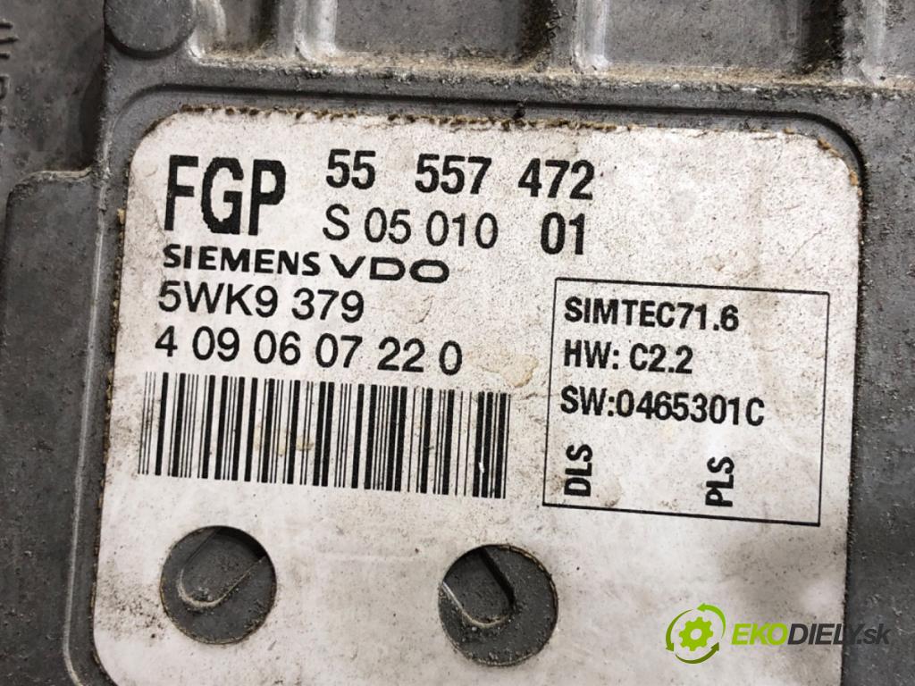 OPEL ASTRA H liftback 2004 92 kW 1.8 (L48) 1796 riadiaca jednotka Motor 55557472 (Riadiaca jednotka)