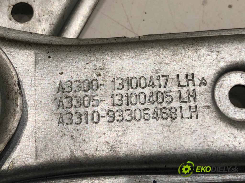 OPEL ASTRA H liftback 2004 92 kW 1.8 (L48) 1796 mechanismus okna levý přední část 0130821988