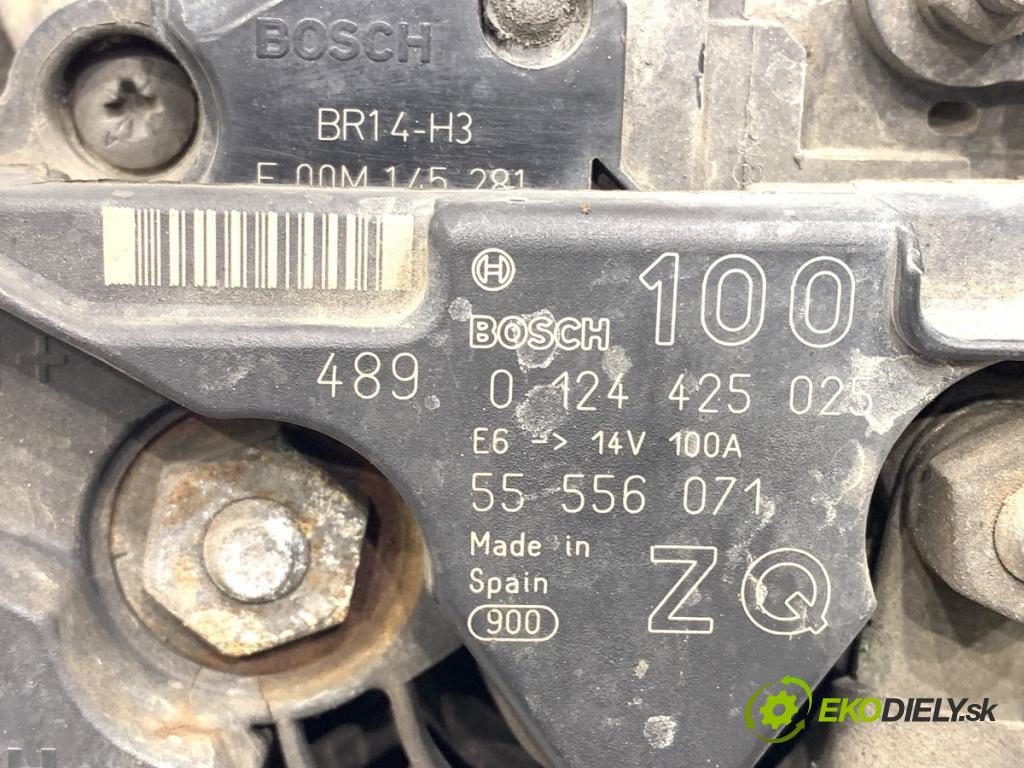 OPEL ASTRA H liftback 2004 92 kW 1.8 (L48) 1796 Alternátor 55556071 0124425025 (Alternátor)